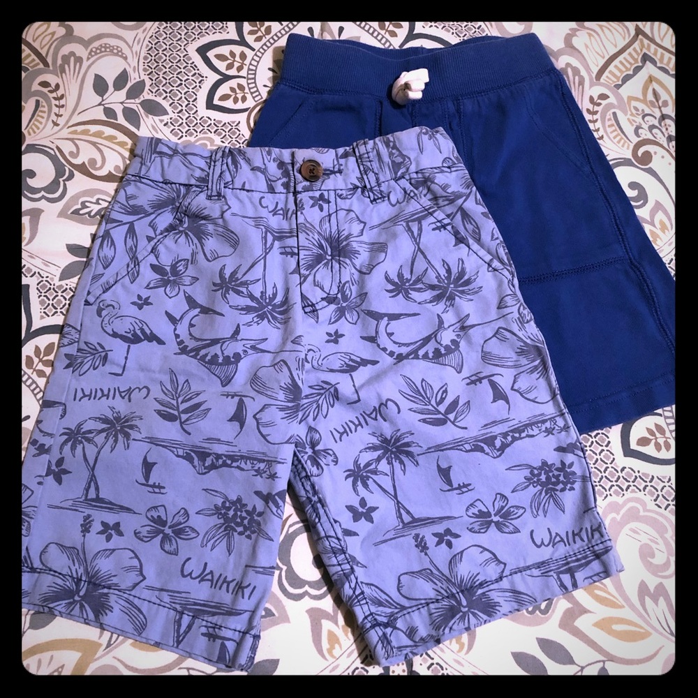 Carters boys shorts. 2 pair